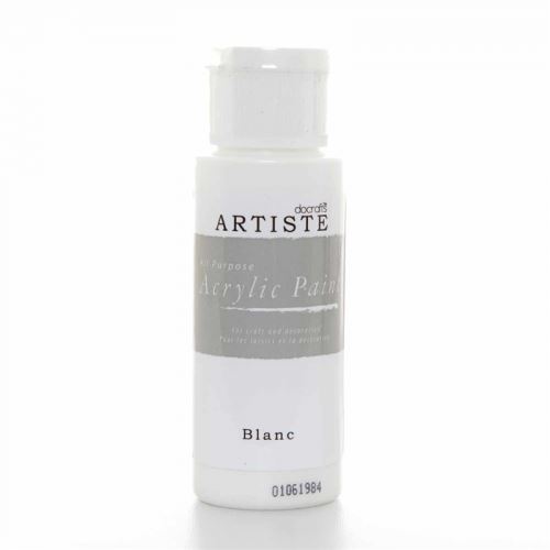 Akrylová barva ARTISTE - bílá (Blanc)