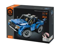 Stavebnice iM.MASTER terénní auto RC skládací plast 2,4GHz 353 dílků na baterie v krab. 35x27x7cm (1)