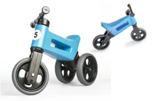 Odrážedlo Funny Wheels Rider Sport 2v1 modré, sáček