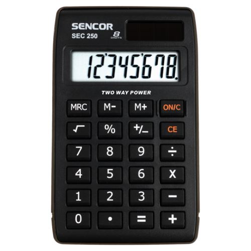 Kalkulačka kapesní SENCOR SEC 250