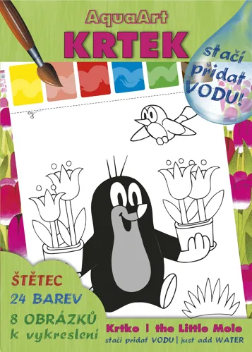 AquaArt - stačí přidat vodu!, A4 - Krtek