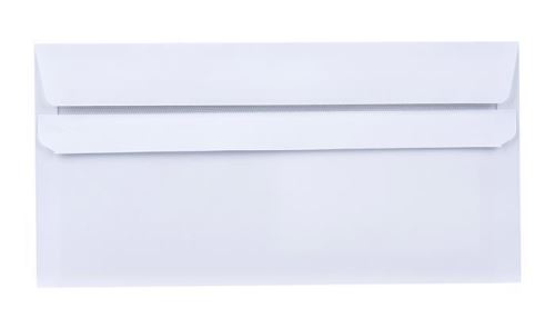 Obálka DL samolepicí s krycí páskou, 110 x 220 mm - 1000 ks