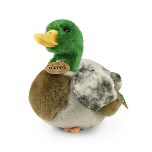 Plyšová kachna divoká 20 cm,  ECO-FRIENDLY