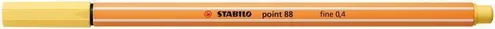 Liner Stabilo Point 88, 0,4mm - světle žlutá