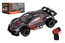 Auto RC sportovní 20 cm, 2,4 GHz - šedo-červené