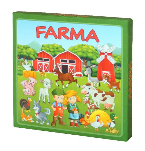 Hra Farma malá - soubor dvou společenských her
