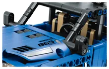 Stavebnice iM.MASTER terénní auto RC skládací plast 2,4GHz 353 dílků na baterie v krab. 35x27x7cm (5)