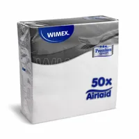 Ubrousek 40 x 40 cm bílý PREMIUM, 50 ks (1)