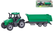 Traktor s vlečkou 18 cm na volný chod