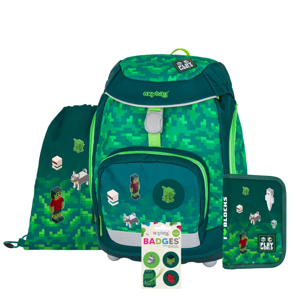 Levně Školní batohový set 4dílný OXY SHERPY Playworld