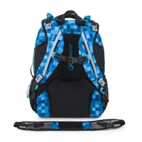 Školní batoh Porto modré kostičky - Bagmaster (4)