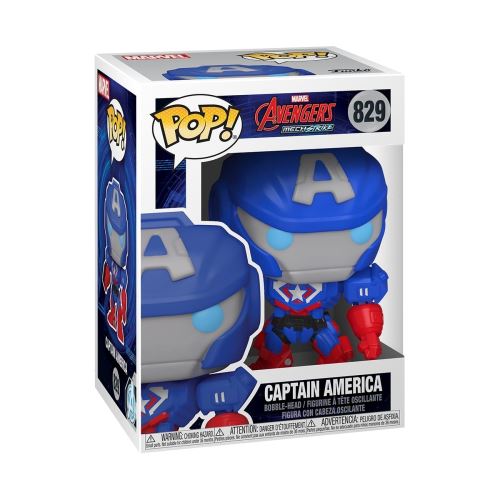 Funko POP Marvel: Marvel Mech - Cap. America