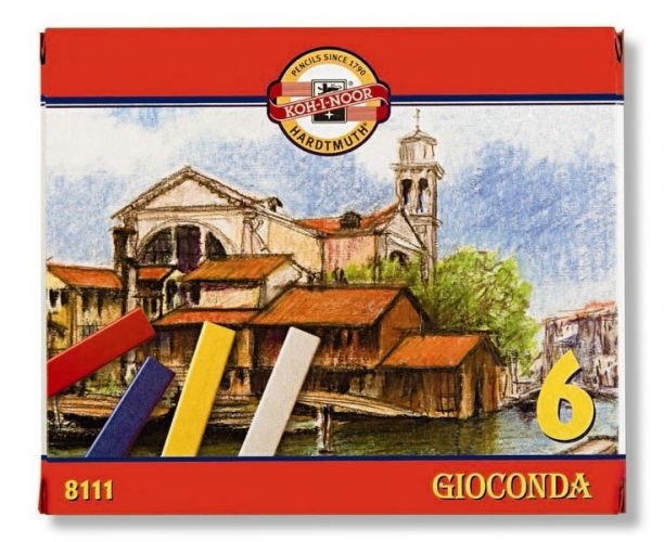 Levně Křídy olejové Koh-i-noor GIOCONDA 8111 - 6 barev