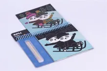 Škrabací obrázky APLI "Magic Scratch Winter" - Zima (1)