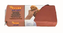 Samotvrdnoucí modelovací hmota JOVI 1000g - terracota (hnědá) (1)