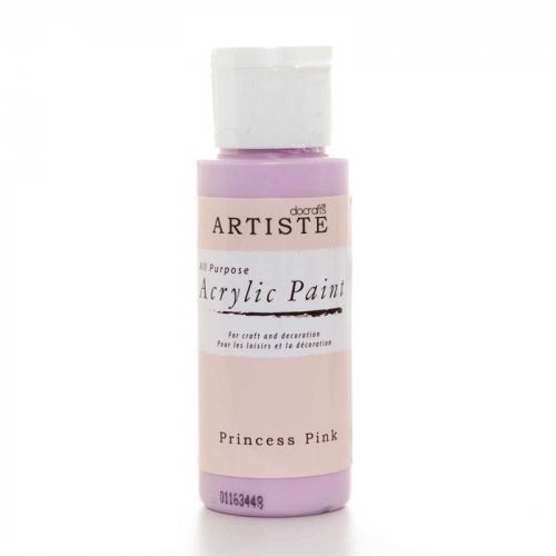 Akrylová barva ARTISTE - princeznovská růžová (Princess Pink)
