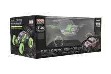 Auto RC pick-up terénní 25 cm, 2,4 GHz - šedo-zelené (1)