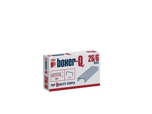 Drátky do sešívaček BOXER, 26/6