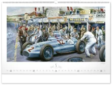 Nástěnný kalendář 2027 Notique Oldtimers – Václav Zapadlík, 64 x 42 cm (5)