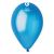 Balónek nafukovací průměr 26cm - metalická modrá 036