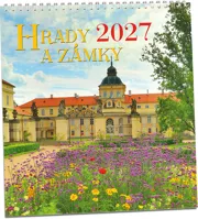 Nástěnný kalendář 2027 Aria Hrady a zámky