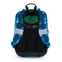 Školní batoh Bagmaster Alfa 21 B Minecraft modrý + gumovací pero Pilot Frixion (2)