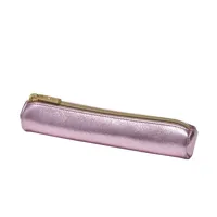 Školní pouzdro Herlitz kulaté mini metalická růžová