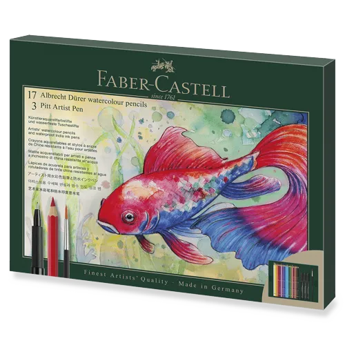 Sada Faber-Castell Albrecht Dürer & Pitt Artist Pen - 21 ks
