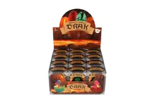 Vejce líhnoucí a rostoucí drak plast 5,5x4,5cm 2 barvy v krabičce 8x11cm 12 ks v boxu (1)