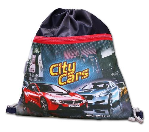 Školní sáček na cvičky Emipo City Cars
