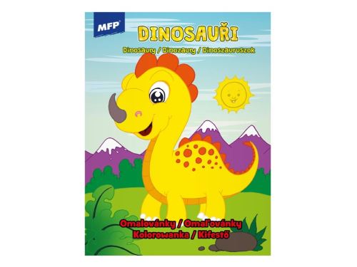 Omalovánky MFP A4 Funny Dinosauři 210x276/32 stran