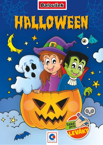 Omalovánky A5 Halloween Baloušek