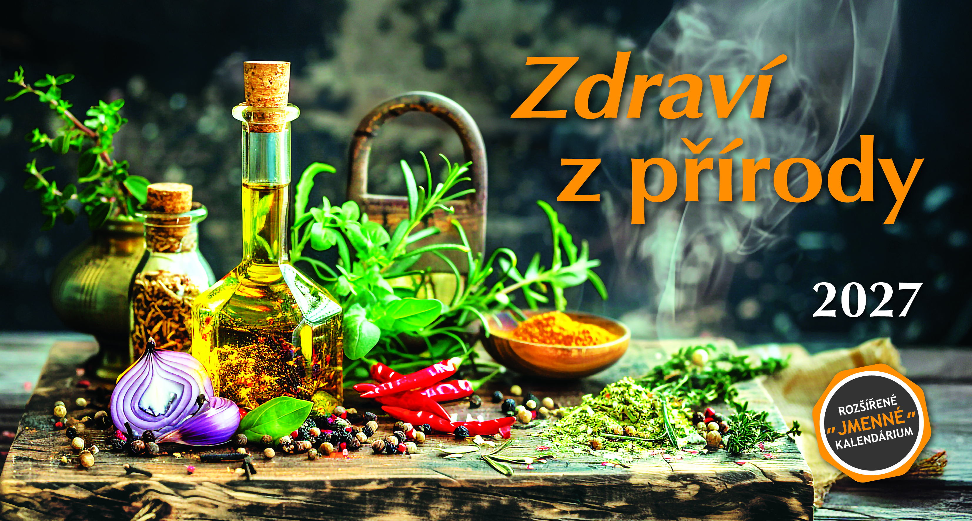 Levně Stolní kalendář 2027 Graspo Zdraví z přírody