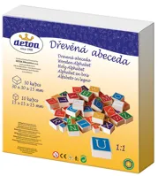 Abeceda dřevěná (2)
