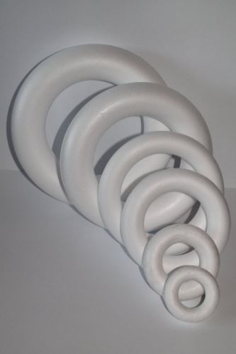 Polystyrenový kruh 27cm/50ks