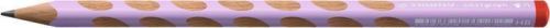Grafitová tužka Stabilo Easygraph silná - tvrdost HB (číslo 2), pro praváky, pastelová fialová