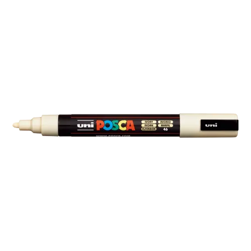 Dekorační popisovač Posca PC-5M, smetanová (46), 1,8-2,5 mm