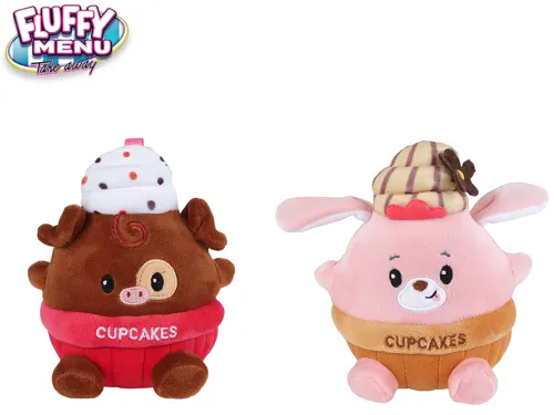 Plyšové zvířátko cupcake 14 cm - mix motivů