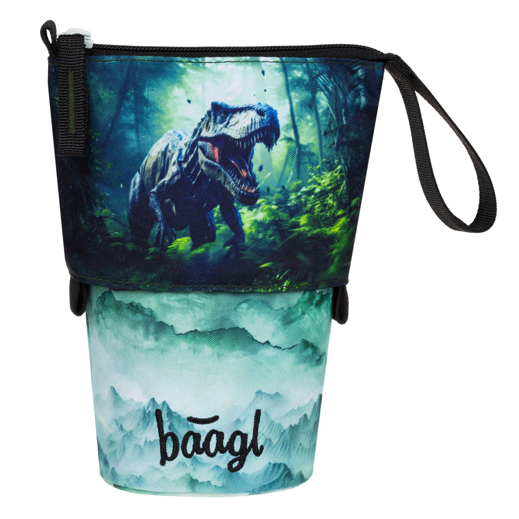 Levně Penál pastelkovník Baagl Dino