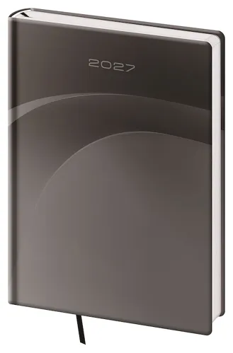 Denní diář 2027 Helma A5 Vario Grey wave