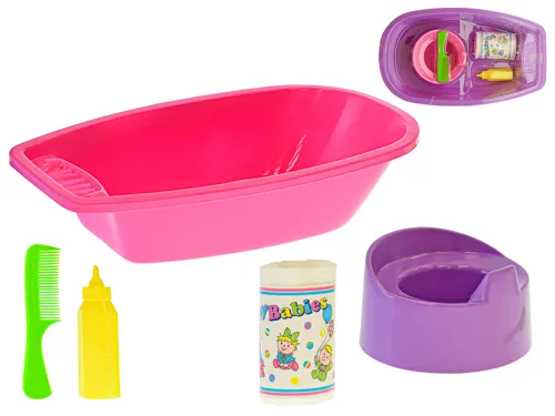 Vanička Baby set 40 cm s doplňky - mix barev