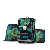 Školní batohový set 3-dílný Karton P+P Premium Cool Dinosaurus