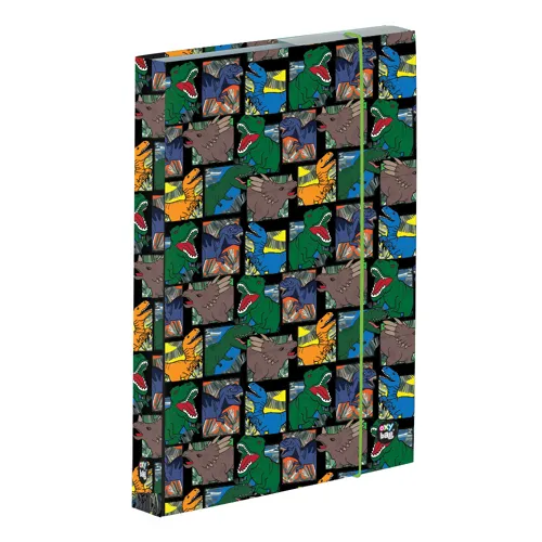 Box na sešity A4 Jumbo KARTON P+P - Dinosaurus