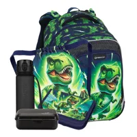 Školní batohový set 5-dílný Bagmaster Lumi 25 C Dinosaurus