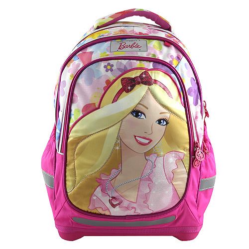 Školní batoh Barbie barevný s motivem panenky Barbie