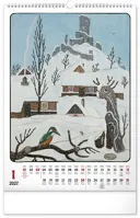 Nástěnný kalendář 2027 Notique Josef Lada, 33 x 46 cm (1)