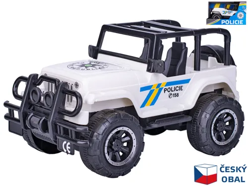 Jeep policejní 22,5 cm na setrvačník