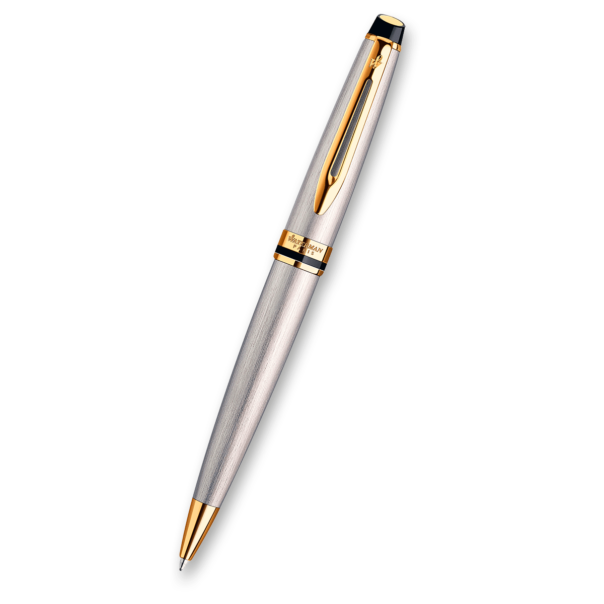 Levně Waterman Expert Stainless Steel GT - kuličková tužka