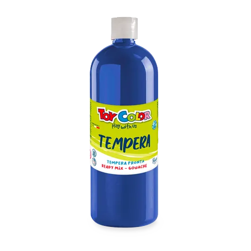 Temperová barva Ready Tempera 1000ml - modrá