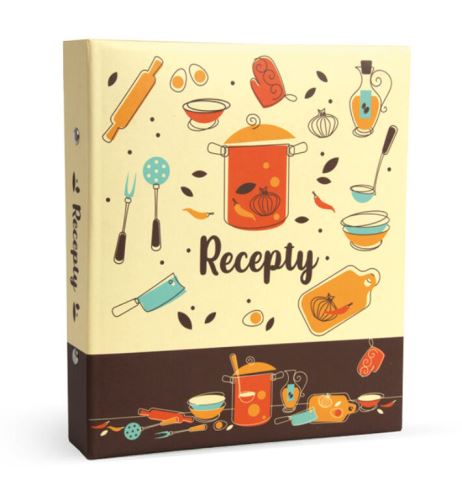 Kniha na recepty A5 karis